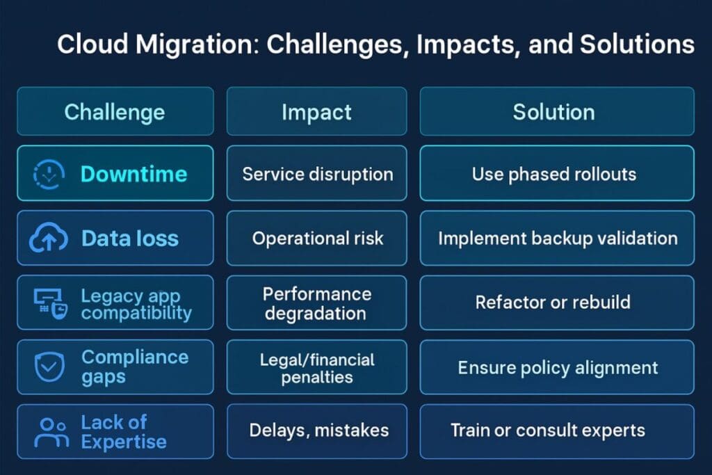 Common Cloud Migration Challenges